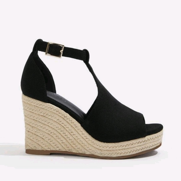 Sexy black  wedges - Picture 3 of 4